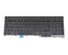 34075906 original Fujitsu keyboard DE (german) black/black with backlight