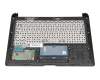 38045196 original Fujitsu keyboard incl. topcase DE (german) black/grey