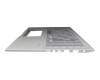39XKNTAJN00 original Asus keyboard incl. topcase DE (german) silver/silver with backlight