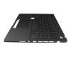 3AEXFTAJN00 original Asus keyboard incl. topcase DE (german) black/black with backlight (ASUS Dial)