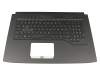 3RBKNTFJN20 original Asus keyboard incl. topcase DE (german) black/black with backlight