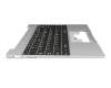 40075227 original Lenovo keyboard incl. topcase NL (dutch) black/grey