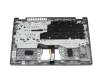 40850290KA01 original Acer keyboard incl. topcase DE (german) silver/silver with backlight