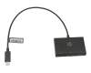 USB-C to 3x USB 3.0 adapter for HP ZBook 14u G6