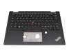 46K.0JHCS.0029 original Lenovo keyboard incl. topcase DE (german) black/black with backlight and mouse-stick