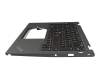 46M.0MCCS.0149 original Lenovo keyboard incl. topcase DE (german) black/grey with backlight and mouse-stick (no WWAN)
