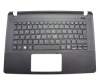 46M034CS008 original Acer keyboard incl. topcase DE (german) black/black