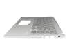 4HXKUKSJN00 original Asus keyboard incl. topcase DE (german) grey/silver