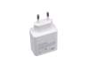 USB-C AC-adapter 65 Watt EU wallplug white original for Samsung Galaxy Book 13 (NP935XDB)
