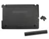 Bottom Case black original (with ODD slot) incl. ODD bezel & LAN connection cover suitable for Asus VivoBook Max P541UA