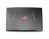 Display-Cover incl. hinges 43.9cm (17.3 Inch) black original (red logo) suitable for Asus TUF FX753VD