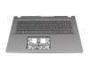 518A001BKC01 original Acer keyboard incl. topcase DE (german) anthracite/anthracite with backlight