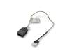 DC Jack with cable original suitable for Lenovo IdeaPad 500-14ISK (80NS/81RA)