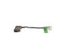 DC Jack with cable original suitable for HP 17-by0000