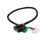 DC Jack with cable (8Pin) (90Watt) (19 cm) original suitable for HP Spectre x360 15-ch000