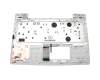 5CB0L03470 original Lenovo keyboard incl. topcase DE (german) black/silver with backlight