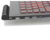 5CB0N00240 original Lenovo keyboard incl. topcase DE (german) black/black with backlight