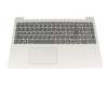 5CB0R07296 original Lenovo keyboard incl. topcase IT (italian) black/grey
