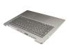 5CB0R07724 original Lenovo keyboard incl. topcase DE (german) grey/silver