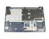 5CB0R16738 Lenovo keyboard incl. topcase DE (german) grey/blue