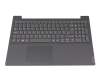 5CB0U42653 original Lenovo keyboard incl. topcase UK (english) grey/grey