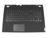 5CB0U42935 original Lenovo keyboard incl. topcase DE (german) black/black with backlight
