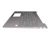 5CB0U43633 original Lenovo keyboard incl. topcase SP (spanish) grey/grey with backlight