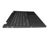 5CB0U43807 original Lenovo keyboard incl. topcase CH (swiss) grey/grey with backlight