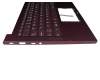 5CB0X55922 original Lenovo keyboard incl. topcase UK (english) purple/purple with backlight