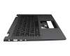 5CB0Y85503 original Lenovo keyboard incl. topcase DE (german) grey/grey with backlight