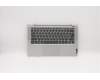 Lenovo 5CB0Y88698 C-Cover with keyboard,German,Silver,Non_Backlight,Fingerprint