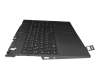 5CB0Z27676 original Lenovo keyboard incl. topcase DE (german) black/black with backlight