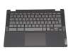 5CB0Z27902 original Lenovo keyboard incl. topcase DE (german) grey/gold
