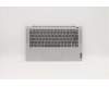 Lenovo 5CB1A14031 C-Cover with keyboard,Portuguese,Silver,Non_Backlight,FingerPrint