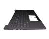 5CB1B10119 original Lenovo keyboard incl. topcase DE (german) black/grey with backlight