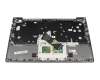 5CB1B32916 original Lenovo keyboard incl. topcase US (english) grey/grey with backlight