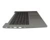 5CB1B32916 original Lenovo keyboard incl. topcase US (english) grey/grey with backlight