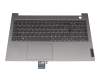 5CB1B34951 original Lenovo keyboard incl. topcase FR (french) black/grey with backlight