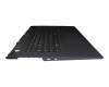 5CB1C19232 original Lenovo keyboard incl. topcase DE (german) black/blue with backlight