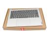 5CB1C19293 original Lenovo keyboard incl. topcase DE (german) black/silver with backlight