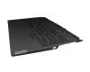 5CB1C74780 original Lenovo keyboard incl. topcase DE (german) black/black with backlight