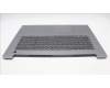 Lenovo 5CB1C75069 C-Cover with keyboard,Hungarian,Arctic Grey,Fingerprint