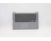 Lenovo 5CB1C92817 C-Cover with keyboard, US English Euro, Grey, US