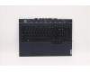 Lenovo 5CB1D05026 C-Cover with keyboard,English,Phantom Blue,RGB Backlight