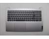 Lenovo 5CB1F27143 C-Cover with keyboard, Czech Slovakian, Cloud Grey, Non-FingerPrint, UK