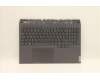Lenovo 5CB1F38516 C-Cover with keyboard,UK English,Storm Grey,RGB Backlight