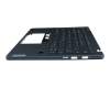 5CB1H24591 original Lenovo keyboard incl. topcase DE (german) blue/blue with backlight