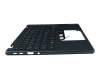 5CB1H24591 original Lenovo keyboard incl. topcase DE (german) blue/blue with backlight