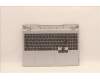 Lenovo 5CB1H68433 C-Cover with keyboard,German,Cloud Grey,White Backlight