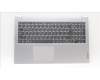 Lenovo 5CB1J19751 C-Cover with keyboard, Bulgarian, Grey, Non-Fingerprint, UK
